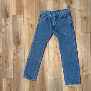 Levi's 505 Men's Straight Blue Jeans 32x30